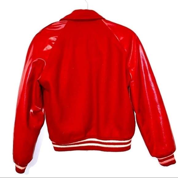 Howe Naugalite Varsity Jacket University of Nebraska 1950s - Picture 3 of 3